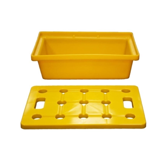 Drip tray with grate for small containers
