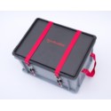 Pojemnik polimerowy na akumulatory litowo-jonowe XS 2 Advanced, wraz z PyroBubbles, 400 x 300 x 285 mm