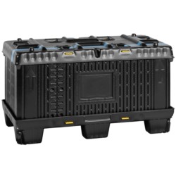 Skrzynia składana na akumulatory litowo-jonowe FLEX 240 XS Basic, 1140 x 595 x 635 mm