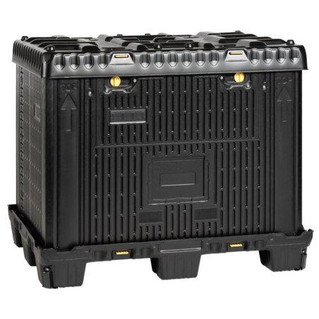 Skrzynia składana na akumulatory litowo-jonowe FLEX 790 M Premium, wraz z PyroBubbles, 1200 x 1000 x 1000 mm