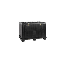 Skrzynia składana na akumulatory litowo-jonowe FLEX 1580 XL Premium, w tym PyroBubbles, 1700 x 1140 x 1157 mm