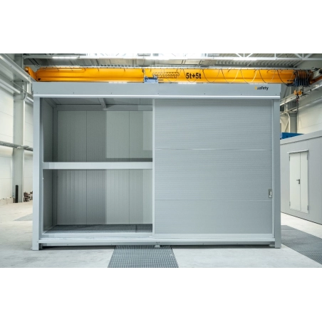 Kontener nieizolowany, dwupoziomowy na 6 IBC, 4500 x 1620 x 3300 mm