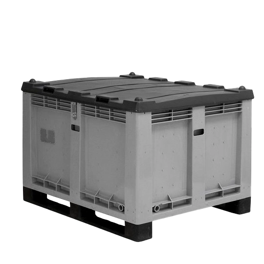 Pojemnik polimerowy na akumulatory litowo-jonowe M Basic, wraz z PyroBubbles, 1230 x 1030 x 845 mm