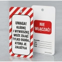 Zawieszka LOTO miękka z metalowym kółkiem wg projektu klienta