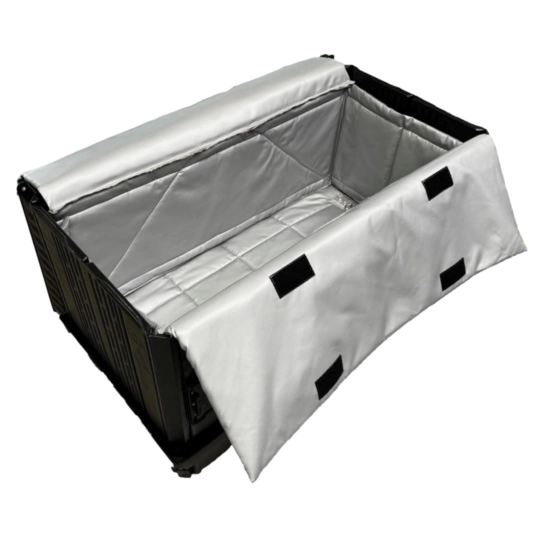 Skrzynia składana na akumulatory litowo-jonowe FLEX 240 XS Advanced, 1140 x 595 x 635 mm