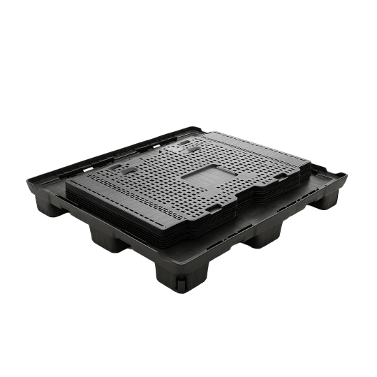 Skrzynia składana na akumulatory litowo-jonowe FLEX 1580 XL Premium, w tym PyroBubbles, 1700 x 1140 x 1157 mm