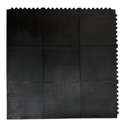 Mata modułowa, ergonomiczna, antypoślizgowa ESD, M1, 91 x 91 cm, czarna do do obszarów zaolejonych