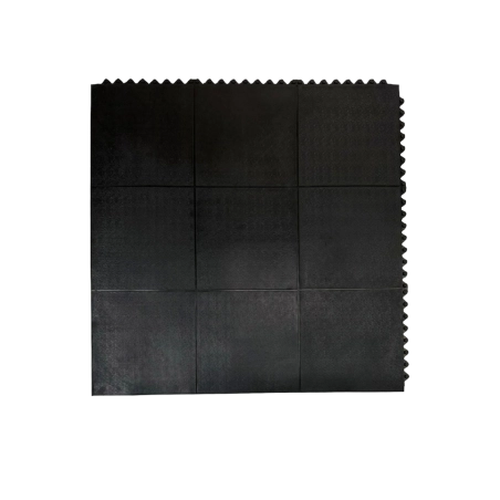 Mata modułowa, ergonomiczna, antypoślizgowa ESD, M2, 91 x 91 cm, czarna do pomieszczeń suchych