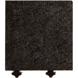 Mata modułowa ergonomiczna, antypoślizgowa, 4safety H6, 46 x 46 cm, szara