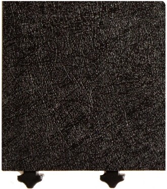 Mata modułowa ergonomiczna, antypoślizgowa, 4safety H6, 46 x 46 cm, szara
