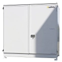 Two-level container for 4 IBCs / 6 insulated euro pallets