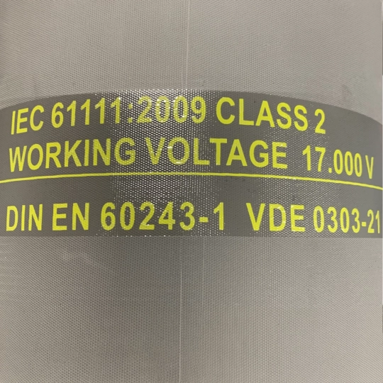 Mata elektroizolacyjna, 4safety, E2, 100 cm x 10 m, szara