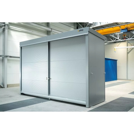 Fire-resistant storage container F60 9000 x 3000 x 2750 mm