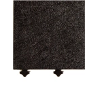 Mata modułowa ergonomiczna, antypoślizgowa, 4safety H6, 46 x 46 cm, szara