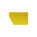 Edge for H6/H7 modular mat, female left, 30 x 46 cm, yellow