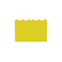 Edge for modular mat H6/H7, male middle, 30 x 46 cm, yellow