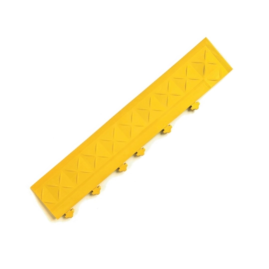 Edge for modular mat H5, male, 55 x 10 cm, black