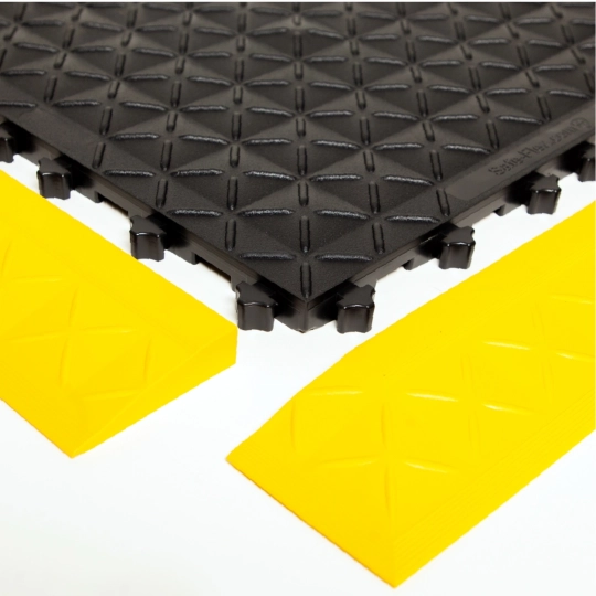 Modular ESD mat, 4safety, H5, 46 cm x 46 cm, black