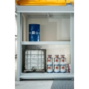 Kontener dwupoziomowy na 6 IBC / 8 euro palet, izolowany