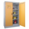 Szafa ognioodporna 30 min XL, 1195×595×1935 mm, dwudrzwiowa, drzwi żółte
