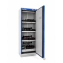 Szafa ognioodporna na baterie litowo-jonowe, jednodrzwiowa, rozmiar L 90 min 895 x 600 x 1950 mm, z listwami zasilającymi