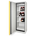 Szafa ognioodporna rozmiar M 90 min 595 x 600 x 1950 mm, drzwi żółte