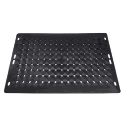 Ergonomic antibacterial mat 4safety, F2 with integrated ramps
