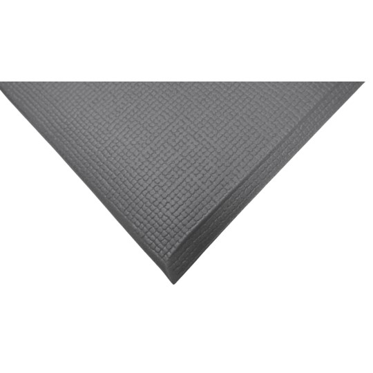 Mata antyzmęczeniowa 4safety, W1, 91 x 120 cm, czarno-żółta, środowisko suche, praca do 3 godzin, z taśmami FloorHold